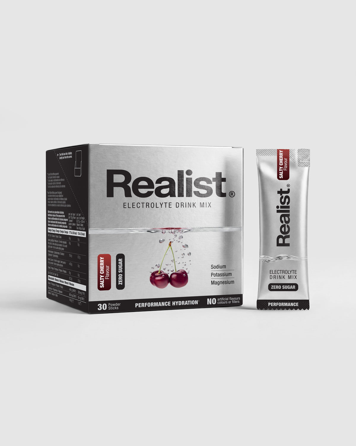 Elektrolyte Pulver Sticks Kirsch - PERFORMANCE Hydration