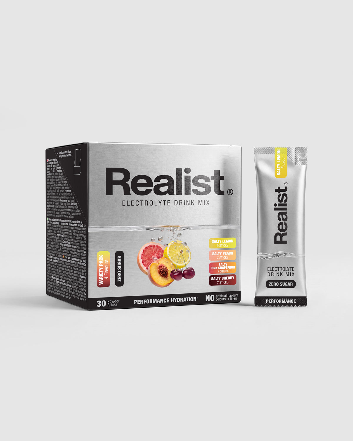 Elektrolyte Variety Pack 30 Sticks (4 Geschmäcker) - PERFORMANCE Hydration